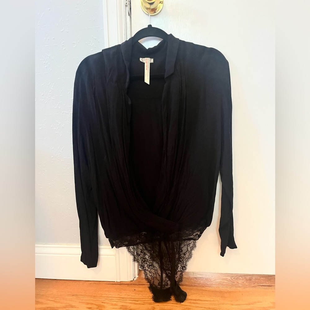 Free People Intimately Long Sleeve Bodysuit